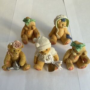 Set of Five Cherished Teddies